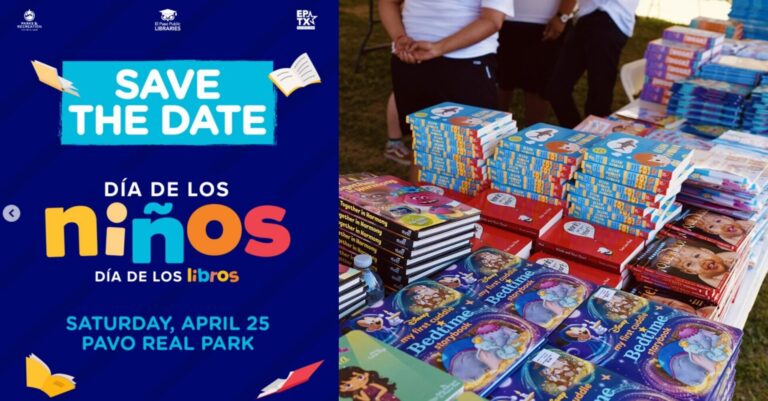 Gran Celebración en El Paso para el Día de los Niños: 16,000 Libros Gratis y Actividades para Toda la Familia