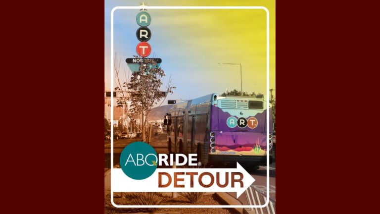 Desvíos en ABQ RIDE: Cambios en las Rutas 66, 766 y 777 por Cierre en Gold Avenue