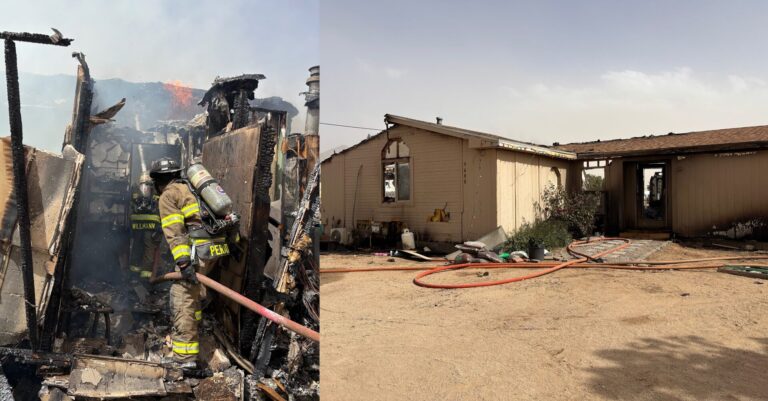 Bomberos Las Cruces Contienen Rápidamente Incendio en Vivienda de Doña Ana
