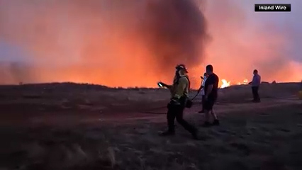 Bomberos se Enfrentan a Desafíos en los Incendios Forestales del Condado de Riverside