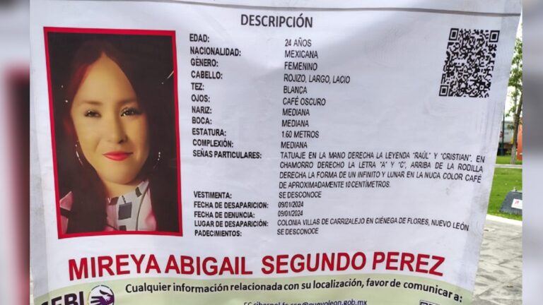 Intensifican Operativo en Ciénega de Flores para Encontrar a Joven Desaparecida