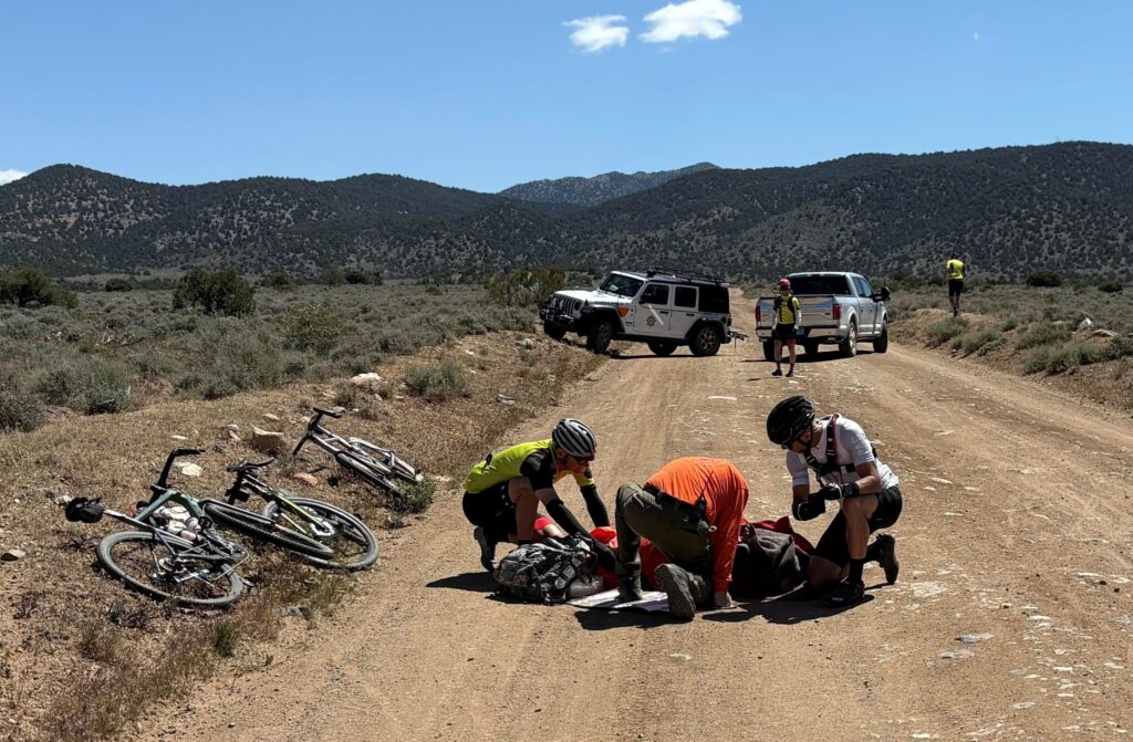 Rescate Exitoso en Brunswick Canyon durante la Paydirt Bicycle Race