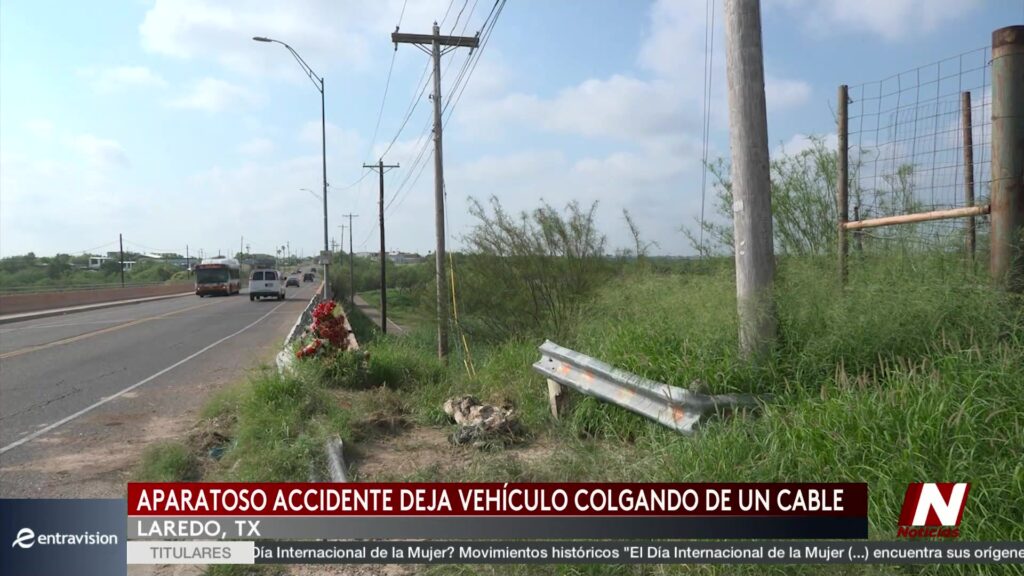 Impactante Accidente en el Puente Las Gays: Auto Suspendido en Cables de Alta Tensión