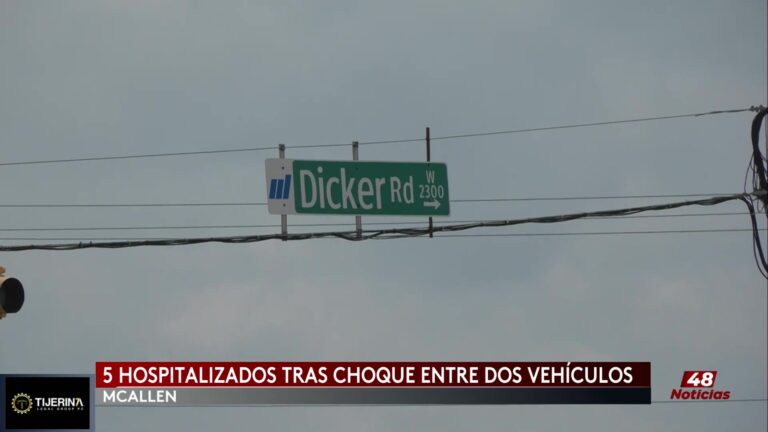 Accidente Vehicular en McAllen: Respuesta de Emergencia Eficaz