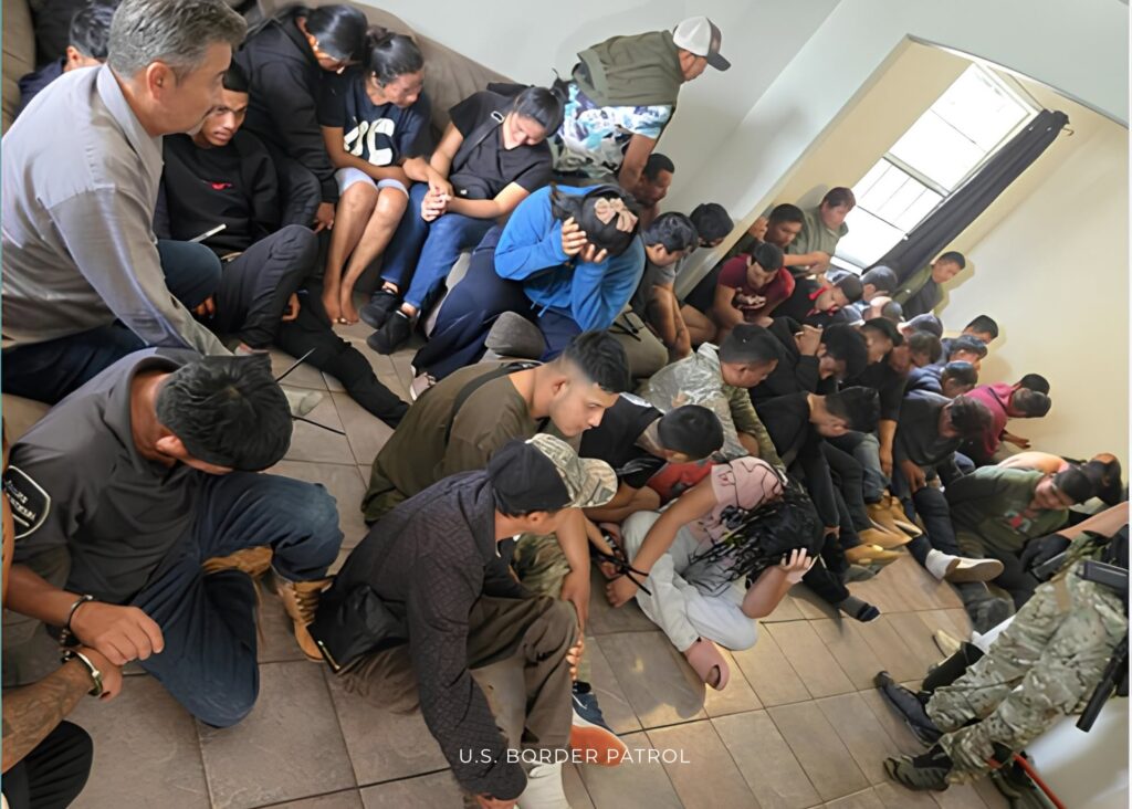 Redada Fronteriza en Laredo: Detienen a 41 Inmigrantes Indocumentados