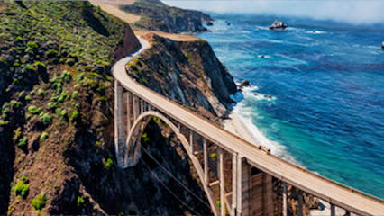 Puente Bixby: avanza la prohibición temporal de estacionamiento en Big Sur por seguridad vial