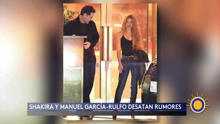 Shakira vuelve a ser tendencia por rumores de romance con actor mexicano Manuel García Rulfo