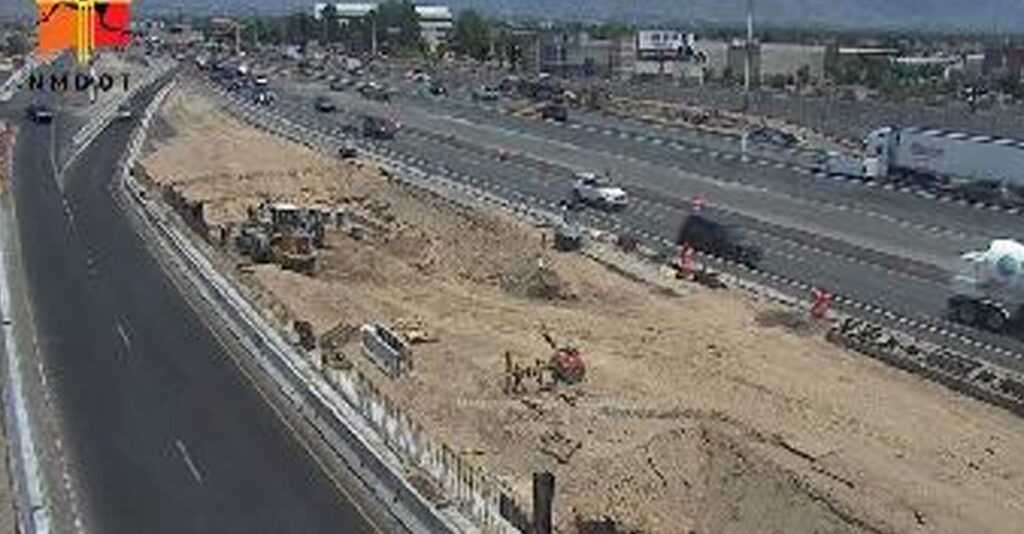 Cierre de la I-25 en Albuquerque por demolición del puente de Montgomery Boulevard afectará cinco noches