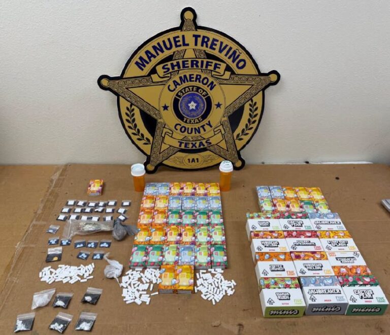 Arresto en Brownsville tras decomiso de drogas y rescate de dos perros desnutridos