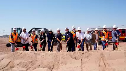 Parque comunitario en Calipatria inicia construcción y abrirá en junio del próximo año