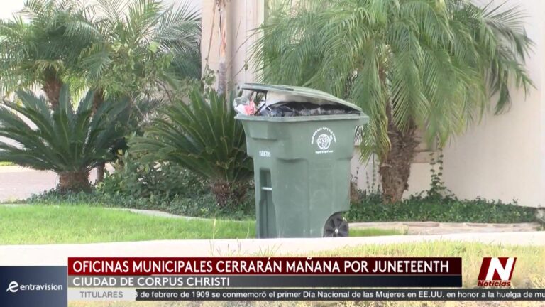 Juneteenth en Corpus Christi: oficinas municipales cerrarán y habrá cambios en la recolección de basura