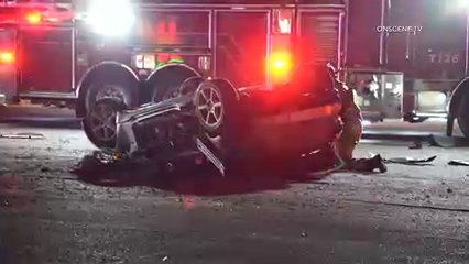 Accidente en Oceanside: adolescente de 17 años resulta herido tras volcadura a alta velocidad