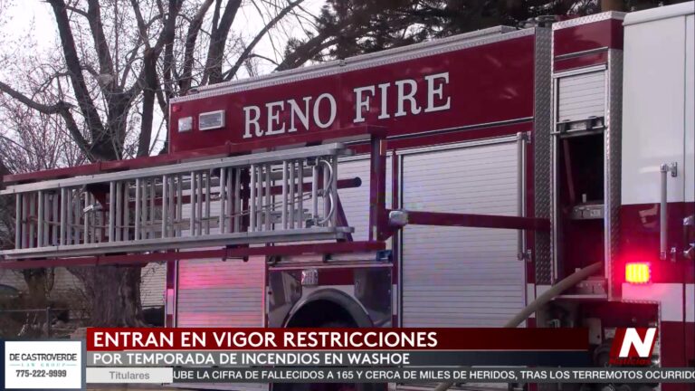 Restricciones incendios Washoe: nuevas medidas en vigor para frenar el riesgo de incendios forestales