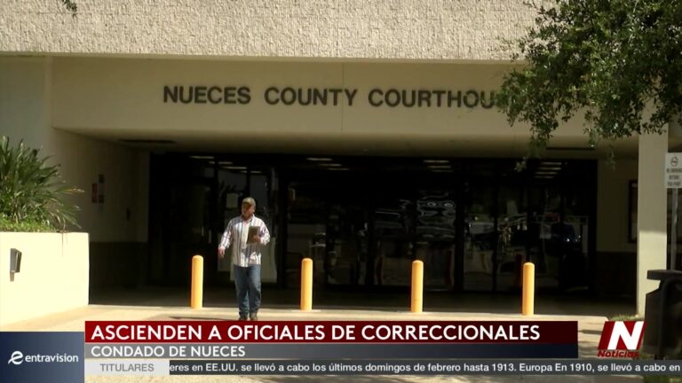 Departamento del Alguacil del Condado Nueces suma seis nuevos cabos para reforzar la seguridad correccional