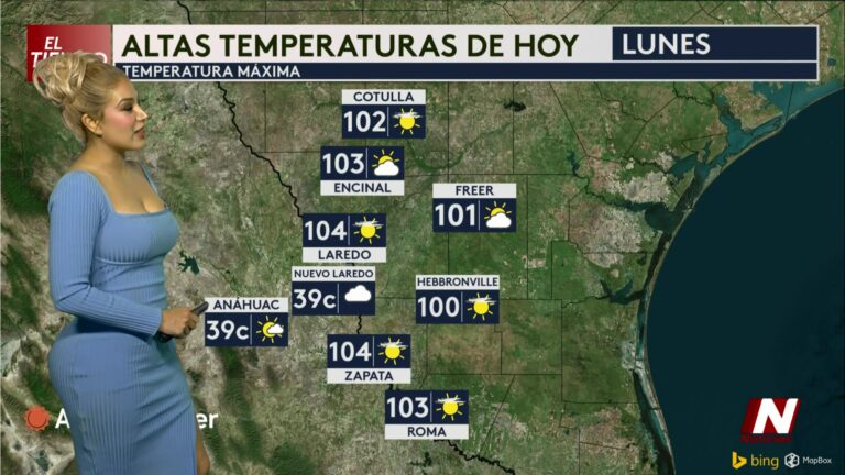 Ola de calor en Laredo: pronóstico mantiene altas temperaturas y riesgo por índice de calor