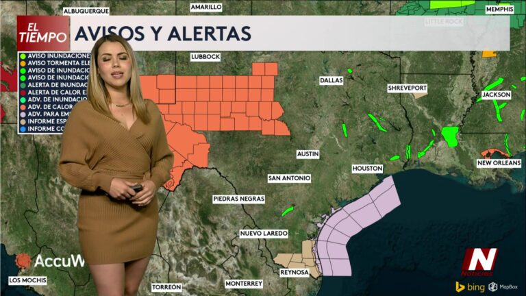 Calor extremo en Texas: alerta costera, corrientes de resaca y pronóstico regional
