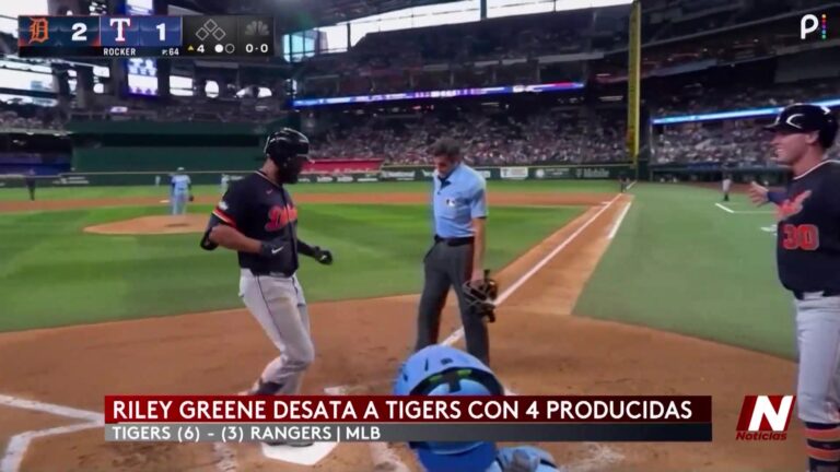 Texas Rangers caen ante Detroit Tigers en la serie regional en Globe Life Field