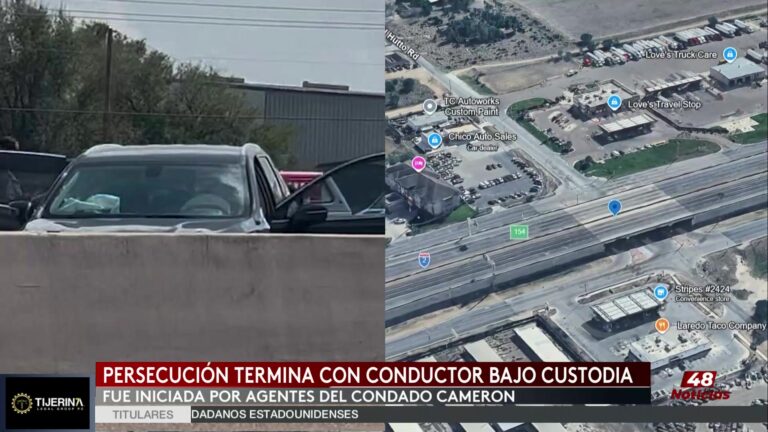 Persecución policiaca en Donna termina en accidente en la carretera 83, informa DPS Texas