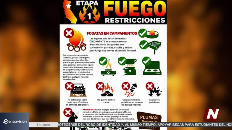 Restricciones de incendio en el Bosque Nacional Plumas por alto riesgo en el norte de California