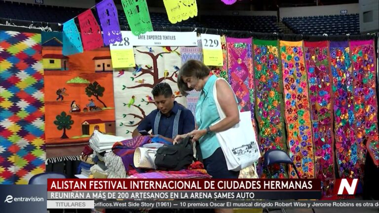 Festival Internacional de Ciudades Hermanas regresa a Laredo con cultura latinoamericana, gastronomía y artesanía