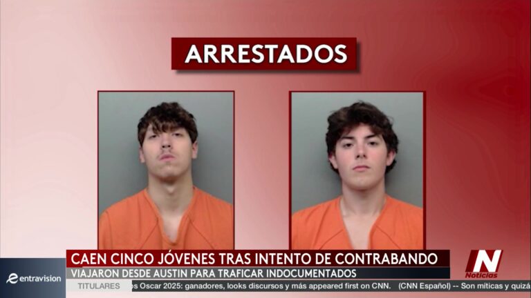 Contrabando humano en Laredo: detienen a cinco jóvenes tras un operativo fronterizo
