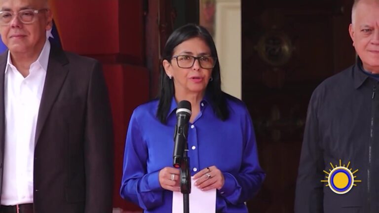 Oro venezolano: Delcy Rodríguez pide al Reino Unido liberar reservas para la recuperación tras el terremoto