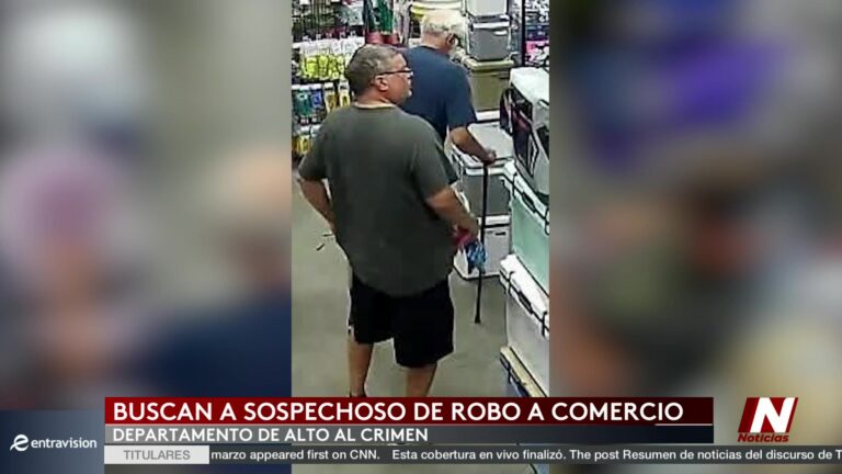 Robo en Ross Bait & Tackle: policía de Alto del Crimen busca al sospechoso captado en video