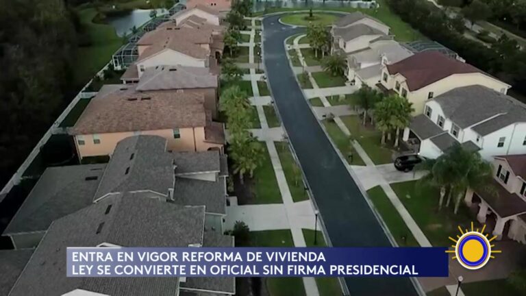 Ley de vivienda: entra en vigor la reforma bipartidista sin firma de Trump