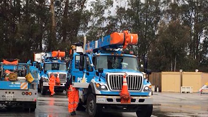 Cortes preventivos de PG&E dejan a miles sin electricidad en la Costa Central