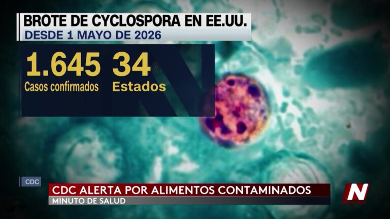 Brote de ciclospora en EE. UU.: autoridades alertan por productos contaminados y aumento de casos