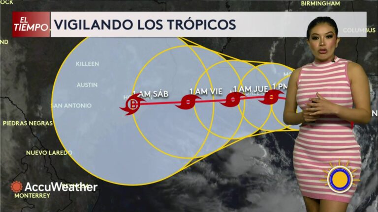 Pronóstico del tiempo: depresión tropical y calor extremo elevan la alerta en la costa del Golfo