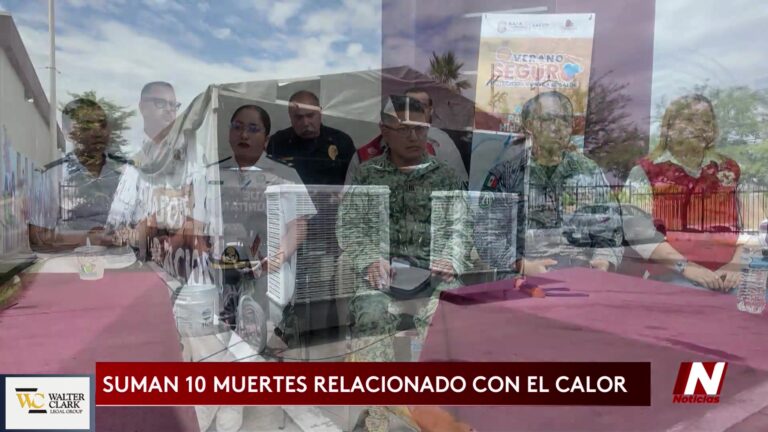 Golpe de calor en Baja California deja 10 muertes; Mexicali concentra la mayoría de los casos