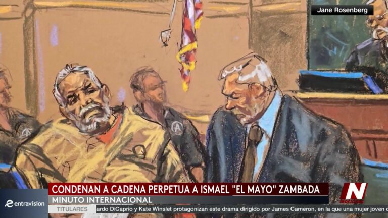 Cadena perpetua para Ismael Zambada por narcotráfico en Estados Unidos