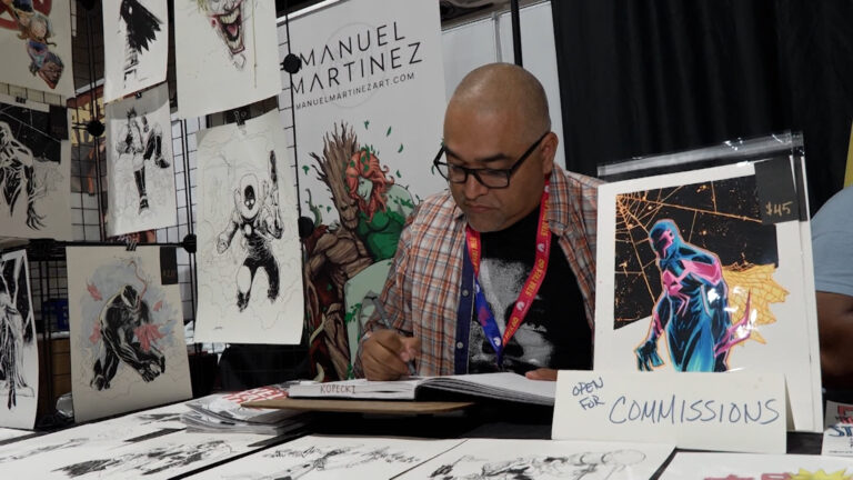 Comic-Con San Diego: ilustradores latinos buscan inspirar a nuevas generaciones de creadores