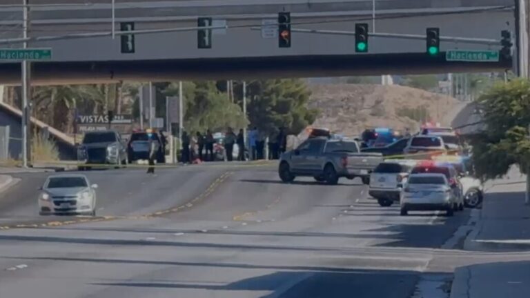 Tiroteo mortal en Las Vegas deja muerto a un policía del LVMPD y a un sospechoso