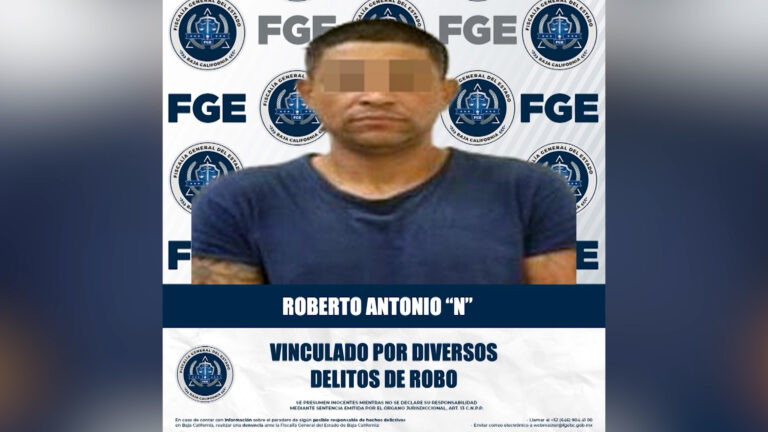 Hombre es vinculado a proceso por robo con violencia de un Honda Accord en Mexicali