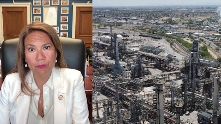 Escobar exige investigación federal por emisiones reportadas en refinería de Marathon en El Paso