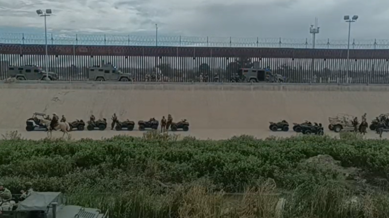 Patrulla Fronteriza y Ejército mexicano realizan operativo conjunto tras designación del Cártel de Juárez como organización terrorista