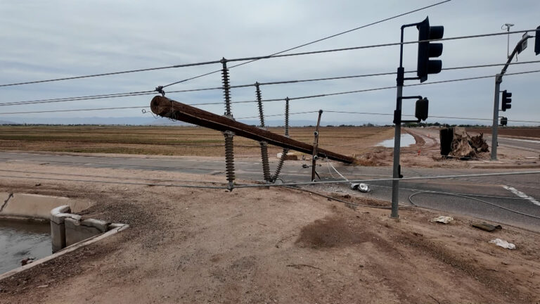Continúan trabajos de limpieza y recuperación tras tormenta en el Condado Imperial