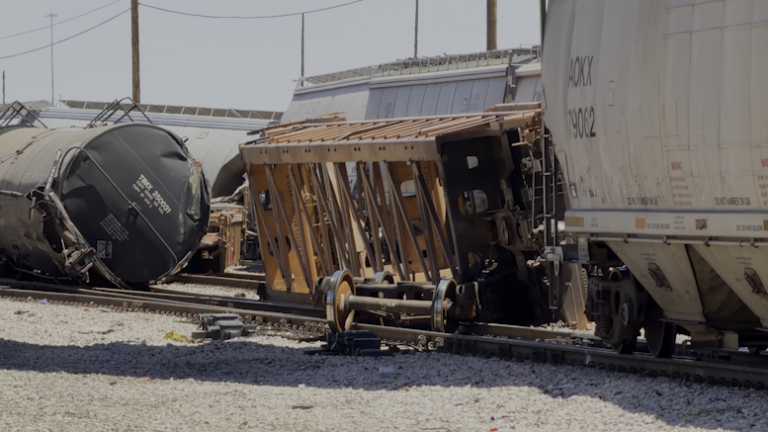 Descarrilamiento de tren en El Paso deja 18 vagones fuera de las vías; no hay amenaza para el público