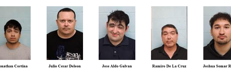 Policía de McAllen arresta a cinco hombres por solicitud de prostitución