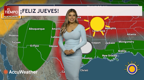 Las condiciones del tiempo con Kimberly Meza
