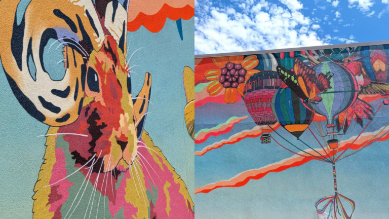 Inauguran nuevo mural en el Balloon Fiesta Park previo a la Fiesta Internacional de Globos de Albuquerque