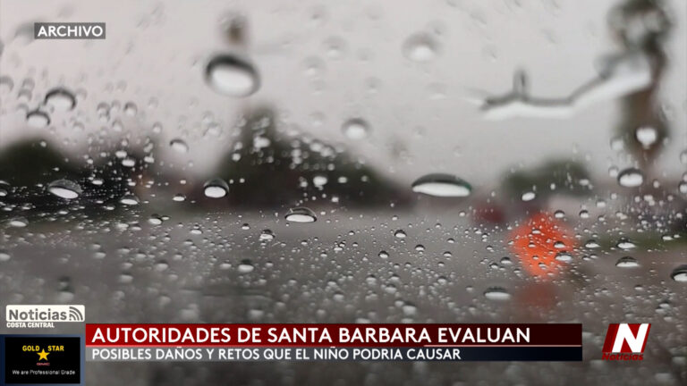 Santa Barbara se prepara ante posibles impactos de El Niño y fuertes lluvias