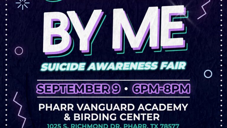 Invitan a comunidad de Pharr a feria de concientización y prevención del suicidio