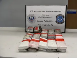 CBP incauta cocaína valuada en casi 3 millones de dólares en Laredo
