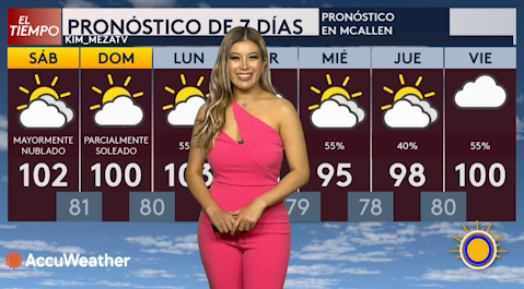 El Tiempo con Kimberly Meza