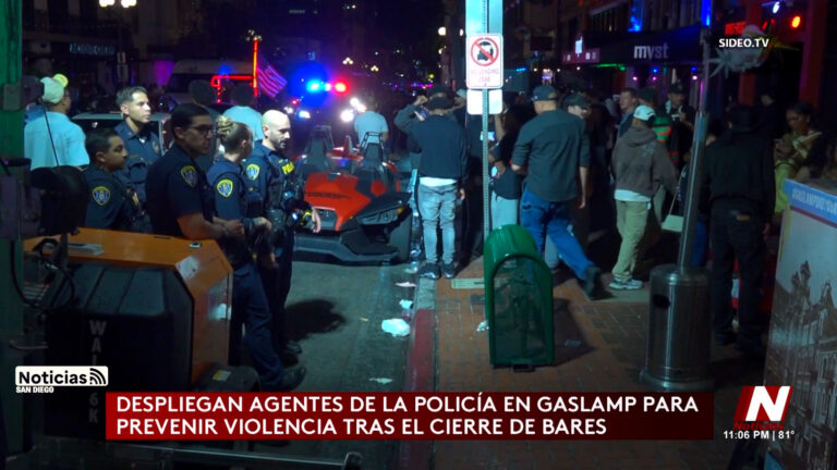 Operativo “Last Call” deja 16 arrestos y 31 multas en el Gaslamp de San Diego