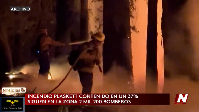 Incendio Plaskett alcanza 47% de contención tras afectar casi 30 mil acres en Monterey County