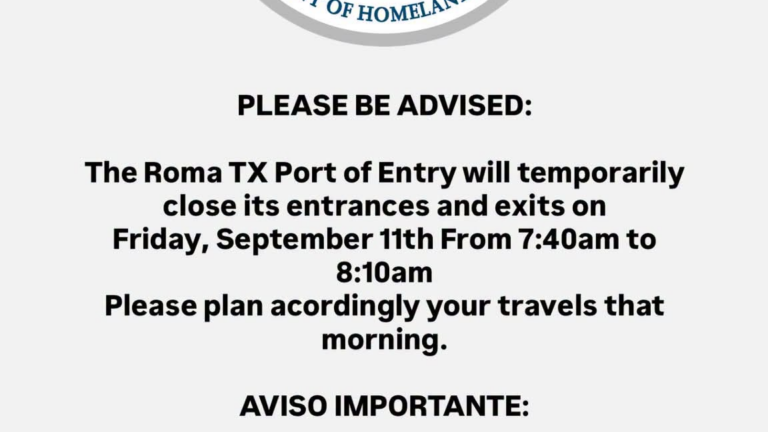 Puente Internacional de Roma cerrará temporalmente este viernes